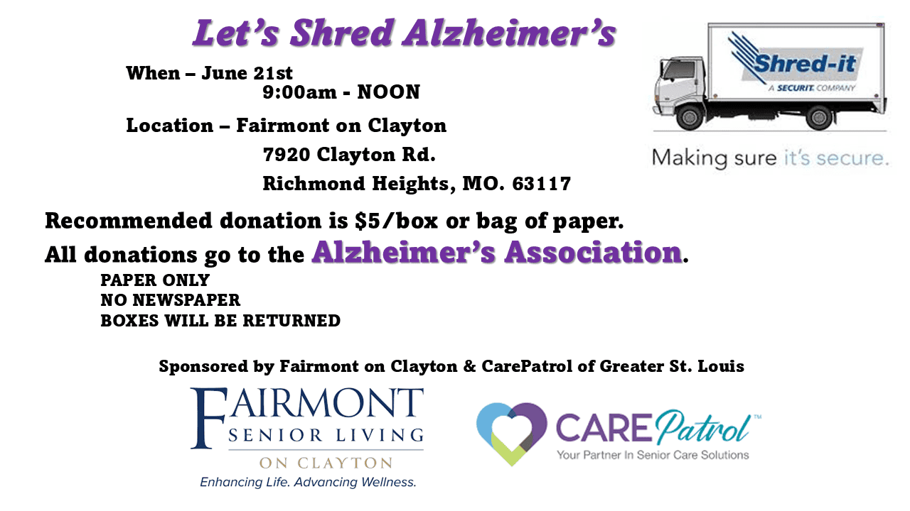Shred Alzheimer's