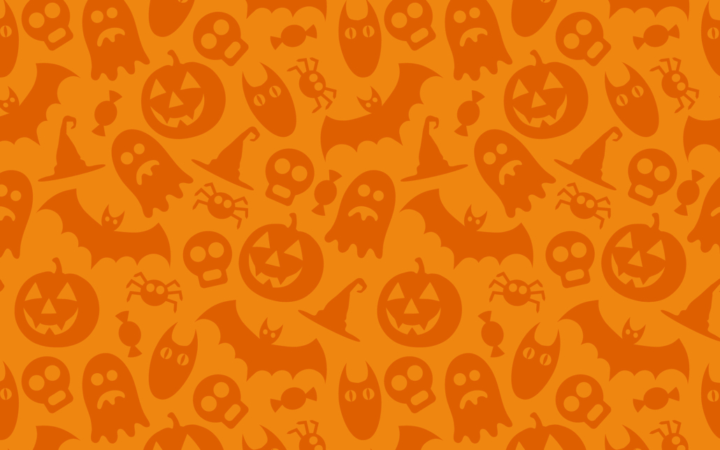 Halloween Vector Seamless Pattern